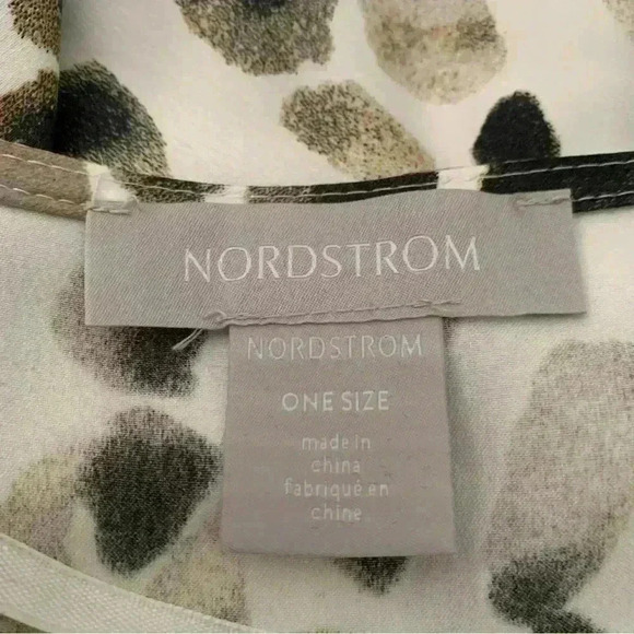 Nordstrom Animal Print Kimono One Size - Picture 6 of 7